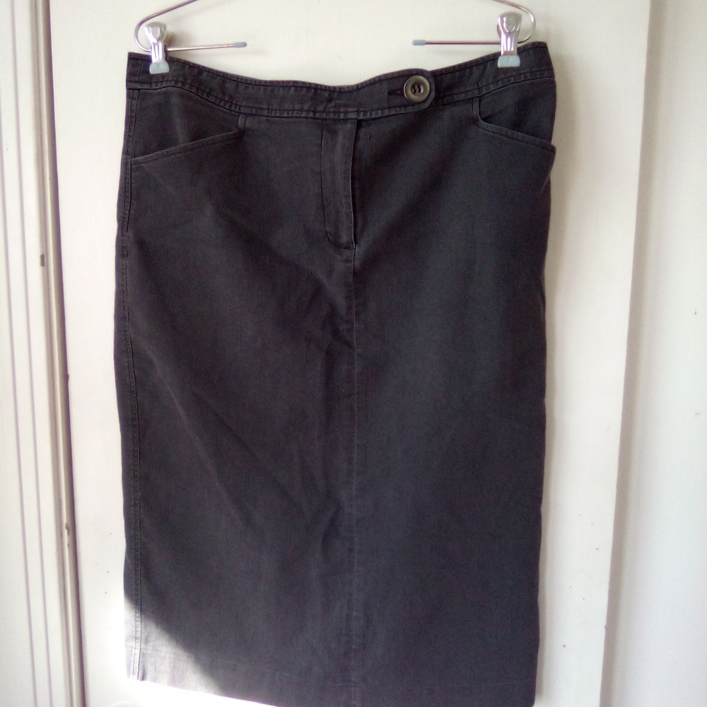 Spiegel plus size black skirt sz 16